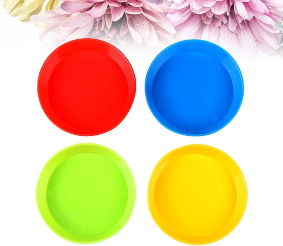 4pcs Color Palette Tray Plastic for Painting and Craft Mixing
