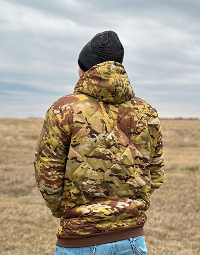 Mountain Creations Military Style Woobie Hoodie 2.0 Jacket, Lightweight, Warm, Water-Resistant, Insulated4