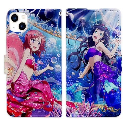 ラブライブ スマホケース iphone 16 pro 手帳型 全機種対応 携帯ケース love live ケース サステナブル 可愛い 手帳型ケース