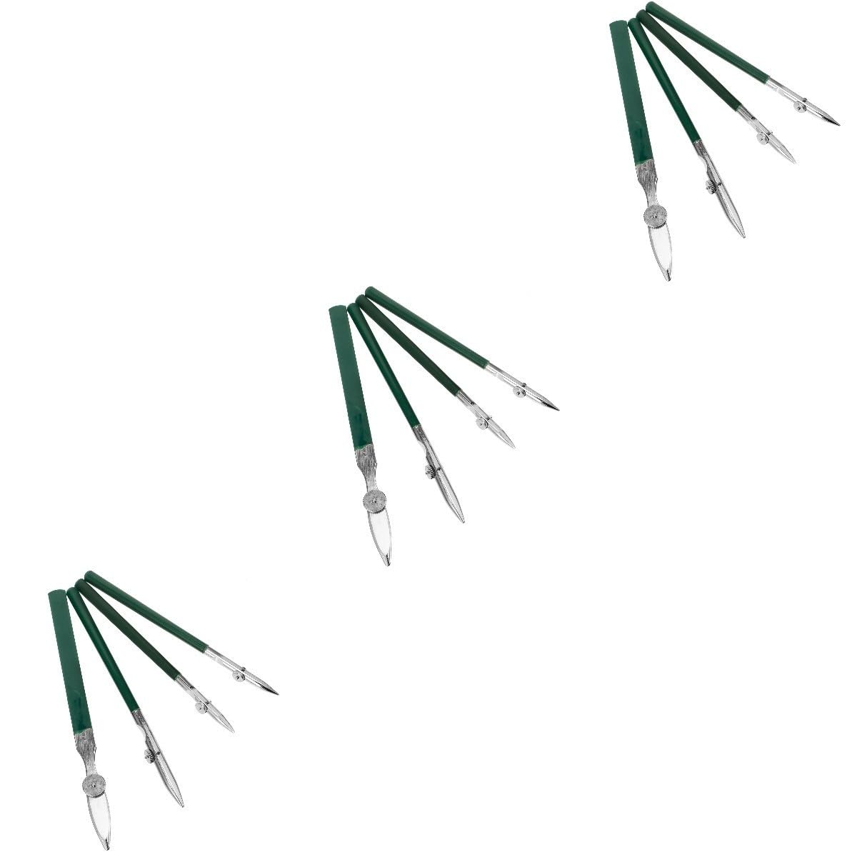 Artibetter 3 Ensembles Stylo Linéaire Stylo Bec De Canard Stylo Décisionnel Couleur Pinceaux Peinture Stylos De Griffonnage Stylo Règle pour Dessiner Plastique 4 Pièces * 3
