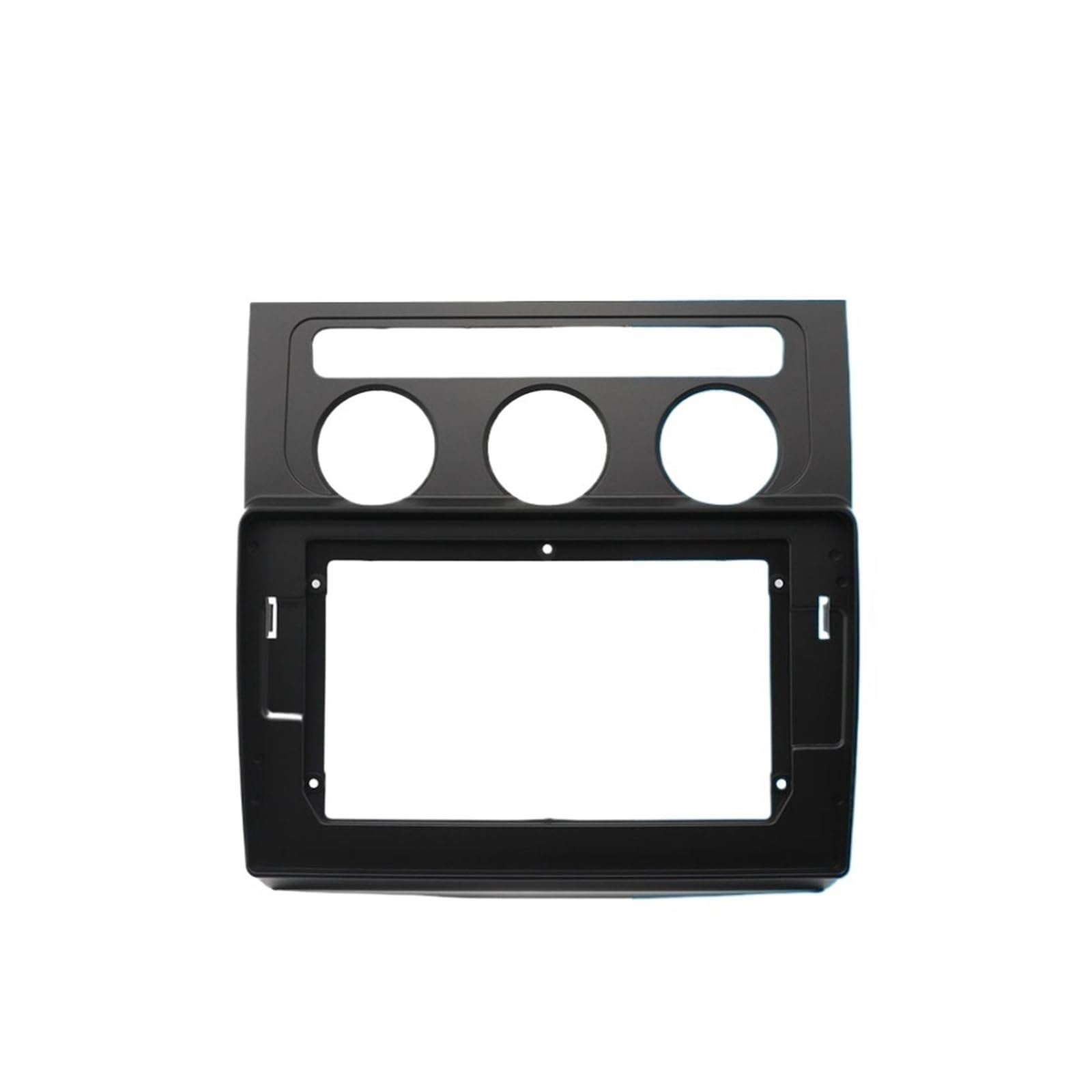 JKELPV Car Radio Frame Kit Fit For VW Touran 2004-2008 Audio Dash Kits Frame Facia Panel Car Radio Fascia Frame 10inch Radio adapter(Only FrameB)