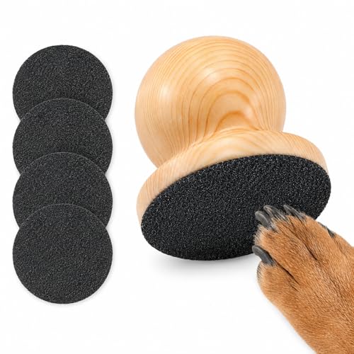 Pawsmooth Silent Dog Nail File Pawsmooth Nail File Dog Nail Scratch Board Quiet & Ergonomic Design Long-Lasting Performance For Dogs Uneasy With Traditional Trimmers