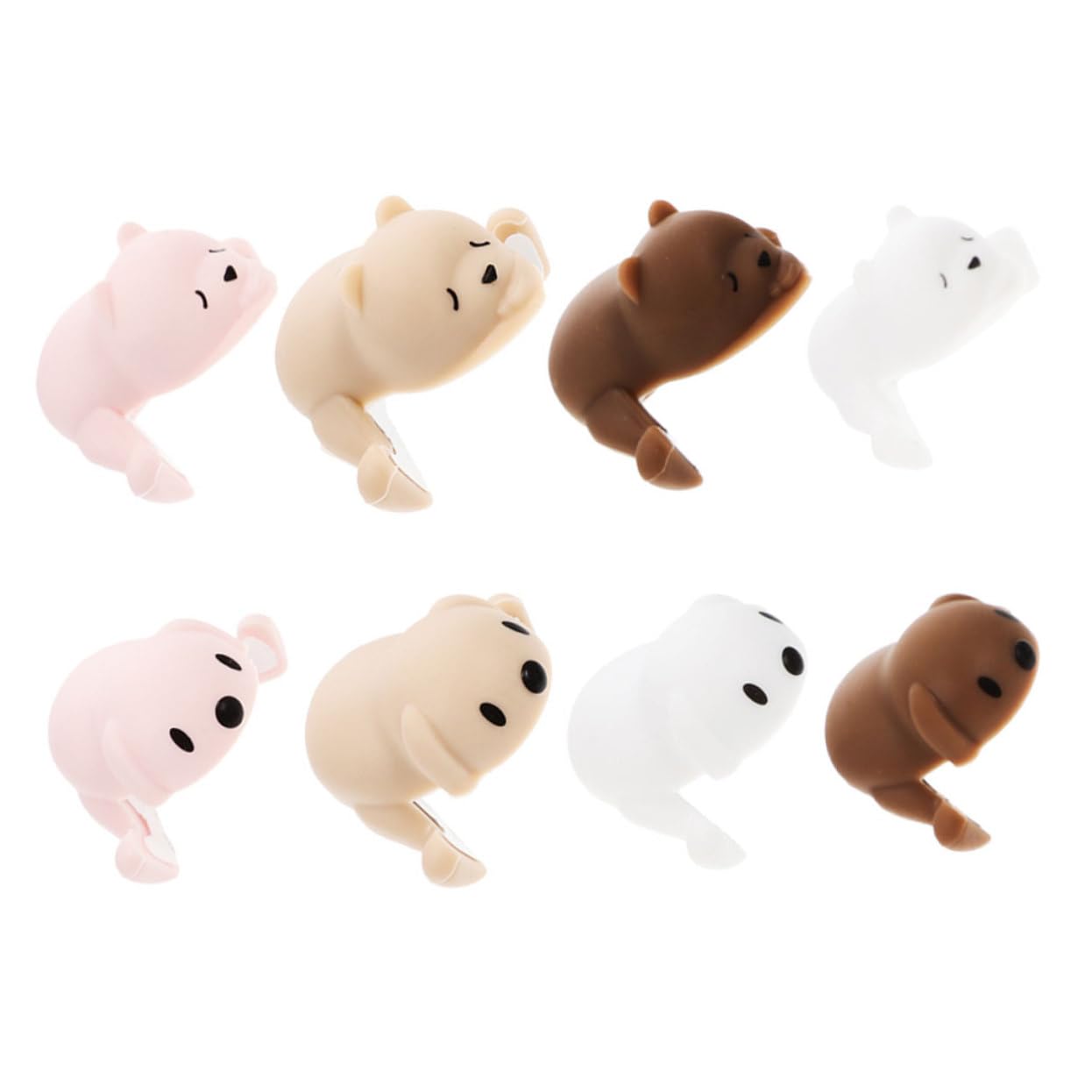 Kisangel 3 Series De Esquinas para Mesas Infantiles De Esquinas para Bebés De Esquinas para Mesas De Centro De Esquinas para 8 Piezas*3