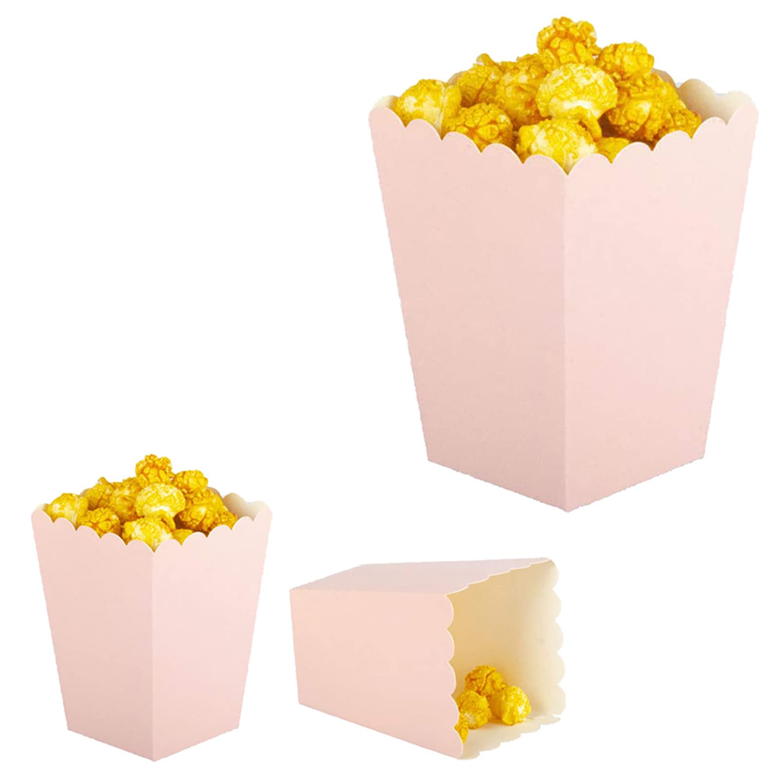 Buy CC Wonderland Pink Popcorn Boxes Small Paper Popcorn Boxes Mini