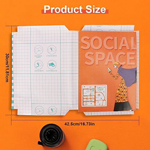 10 Sheets Transparent Book Covers Cpp Material Self-Adhesive, Water-Resistant And Anti-Dirt, With Corner Cutting, Fits 6.9"X9.8" (B5/16K) Paperbacks, No Cutting Required - Protect Your Books With Ease #TOP7