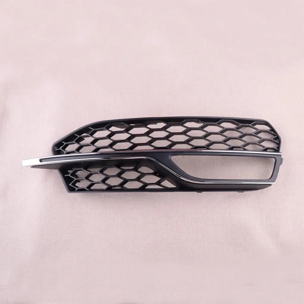 Przedni prawy zderzak dolny światło przeciwmgielne o strukturze plastra miodu lampa Grill osłona grilla, dla Audi, dla A3 S3 dla, 2013-2016 8V3807682G 8V3807682 Osłona lampy przeciwmgielnej