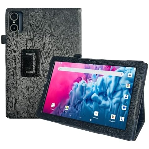 (for EM101A Tablet) Transwon Case Cover for Maxsignage Apolosign Apolomedia EM101A Tablet/WDYQJE A55 10.1 inch Tablet/AISLPC A55-2/ xiskt A5502/ Plimpton P8 Pro 10/ Ecopad THTH-K12C 10.1 - Black Cover