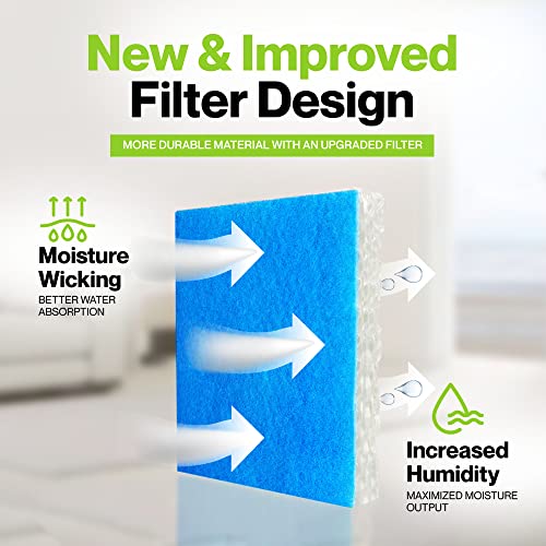 Durabasics Filter Replacements For Honeywell Filter T - 4 Pack - For Hev615 & Hev620 - Compatible With Hft600 Honeywell Humidifier Filter, Hft600, Filter Hft600 & Honeywell Humidifier Filter T #TOP1