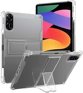 حافظة حماية من دلع موبايلك لهونر باد X9 و X8 برو 11.5 إنش، حافظة نحيفة مصنوعة من السيليكون بلون شفاف