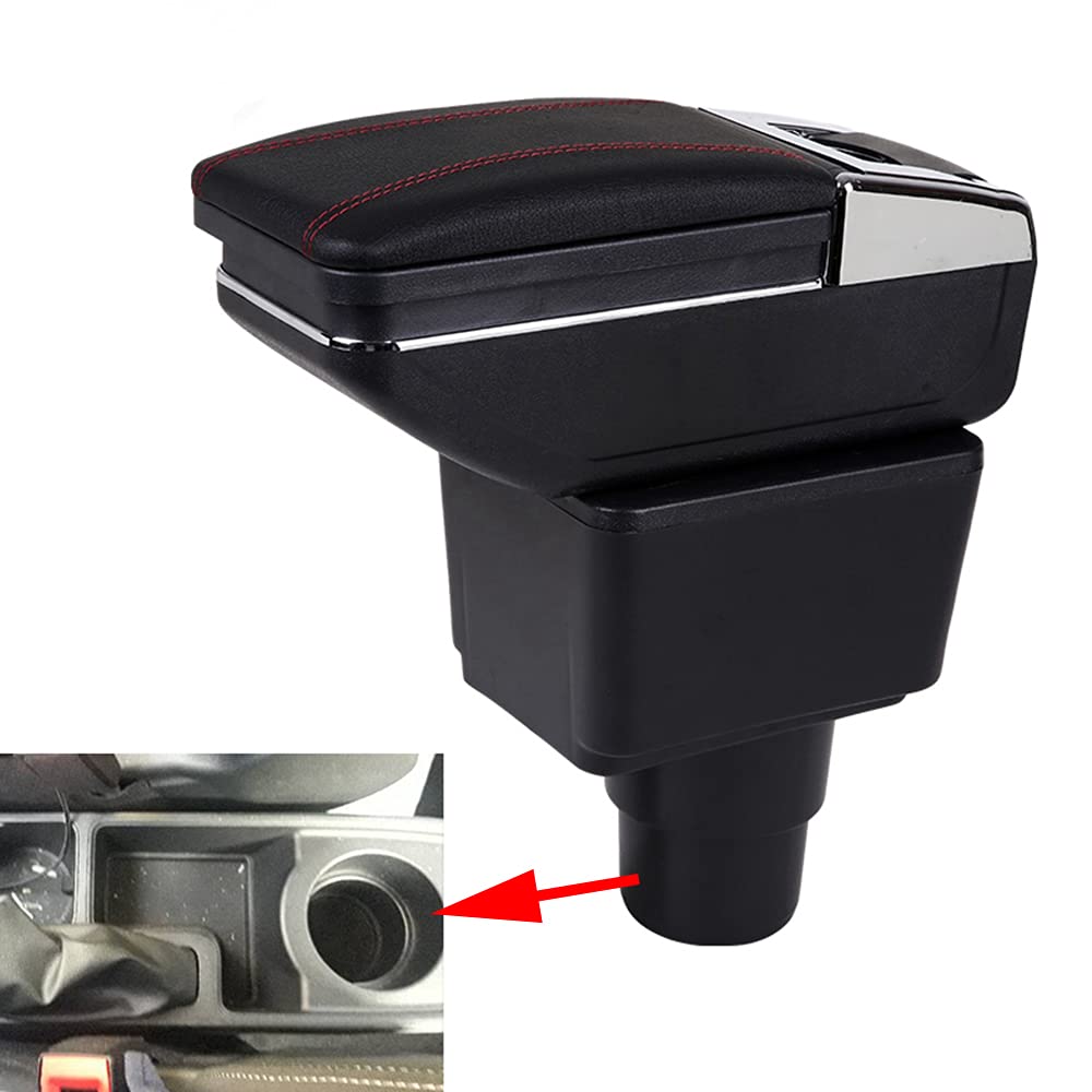 Sostituzione della scatola di immagazzinaggio del bracciolo della console centrale dell'automobile per Ford Ecosport 2018 2019 2020