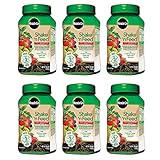 Miracle-Gro Shake 'N Feed Tomato, Fruit & Vegetable Plant Food, Plant Fertilizer, 1 lb. (6-Pack)