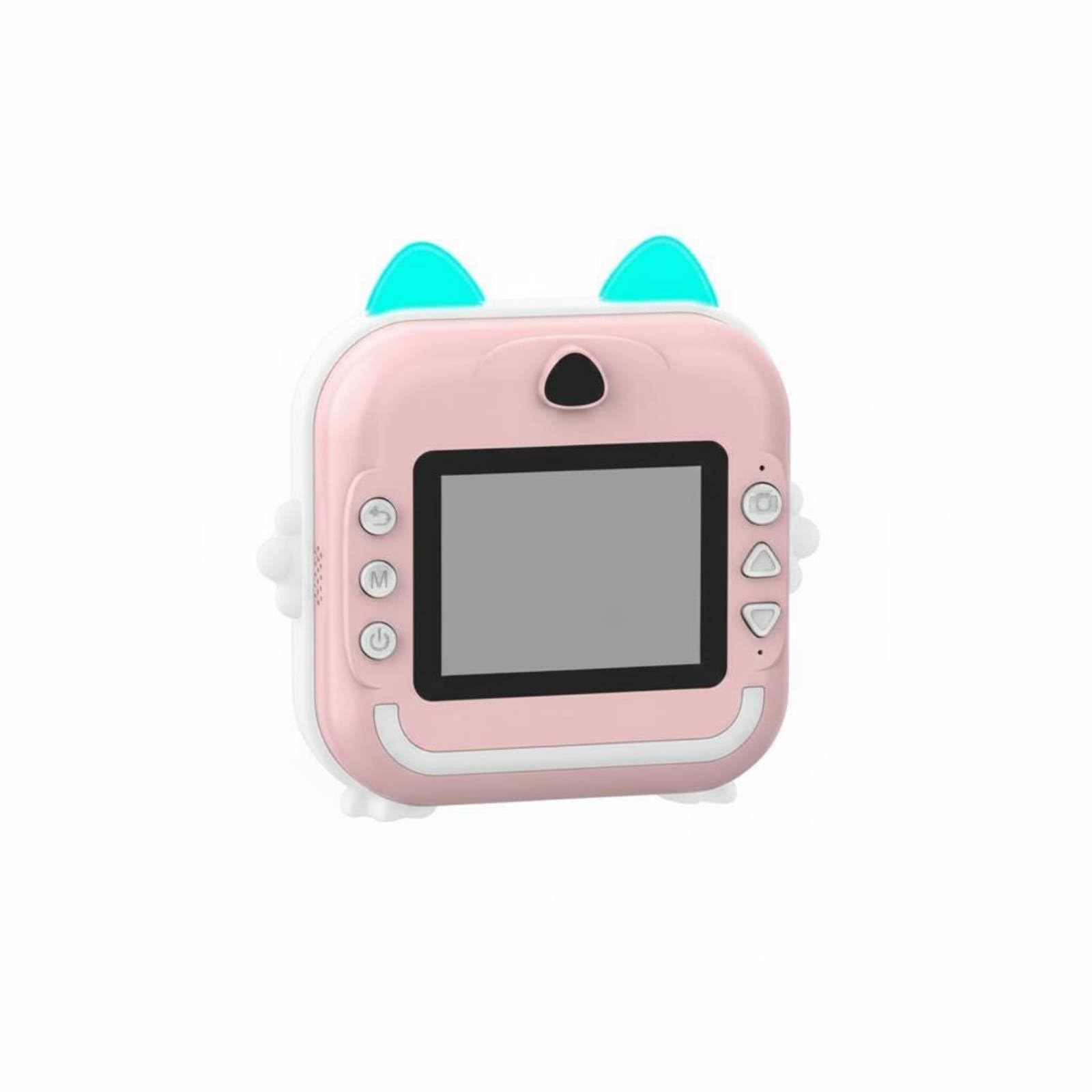 Kids Instant Print Camera Gift Idea Kids Digital Print Camera Photo Printing Children's Gadget for Party, Travel, Playtime, Pink | Disposable Cameras | Wedding Supplies-image-42