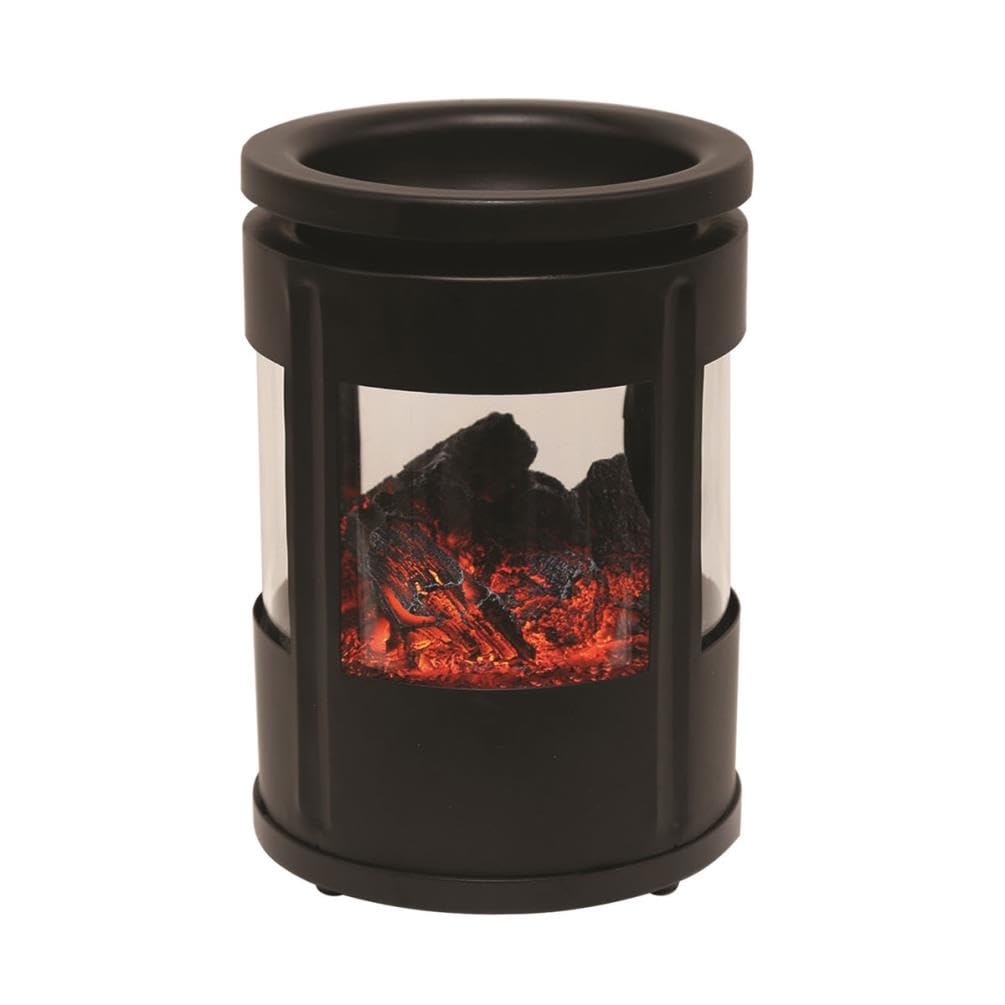 B&Q -  Burning Embers Electric Wax MelterBlack