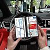 TOURSUIT Porta Tarjetas de Registro y Seguro para Auto, Fibra de Carbono Negro | Organizador de Documentos de Vehículo, Compartimiento para Guantera, Accesorios Interiores para Auto, para Mujeres y Hombres 8