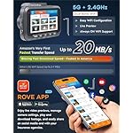 ROVE R2-4K DUAL Dash Cam Front and Rear, STARVIS 2 Sensor, FREE 128GB Card Included, 5G WiFi - up to 20MB/s Fastest Download Speed with App, 4K 2160P/FHD Dash Camera for Cars, 3" IPS, 24H Parking Mode - Image 5