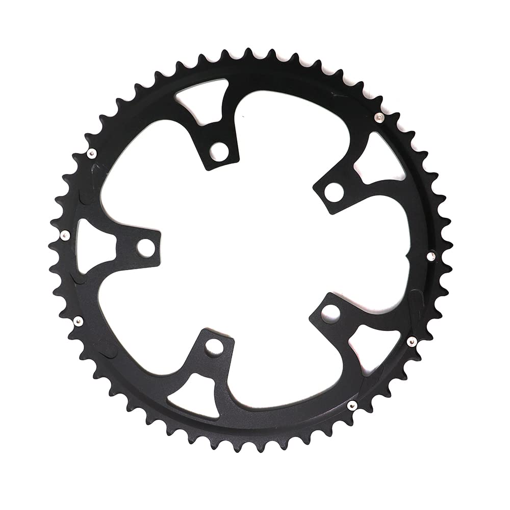 Plateau pédalier Stronglight 51D aluminium vélo vintage 86 mm BCD 50.6