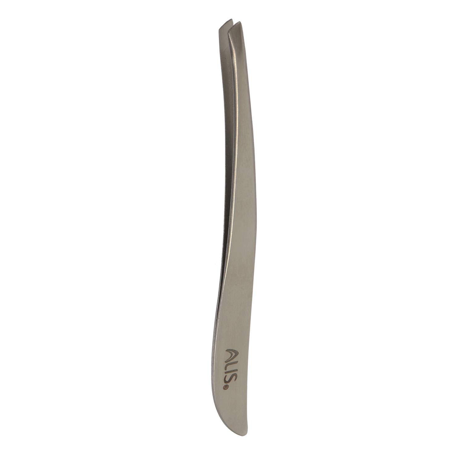 Alis S-Shape Tweezer | Precision for Hair Plucker, Eyebrow, Eyelash Extensions, Blackhead Removal, Facial Hair (BT-033) (SILVER)
