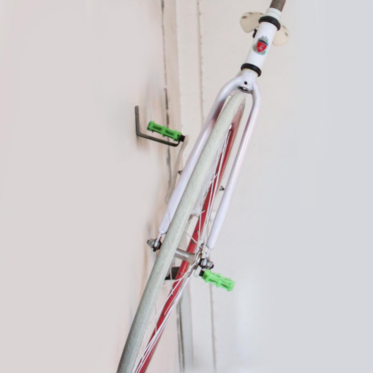 Soporte de Pared para Bicicletas de Metal 2 Juegos para Colgar y Organizar Bicicletas en Hogares o Tiendas Práctico y Antideslizante