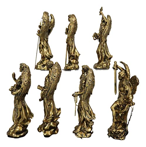 Set de 7 Figuras de Arcángeles Iglesia Ortodoxa Griega miniatura 5