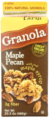 Sweet Home Farm Maple Pecan Granola, 20.5-Ounce Cartons (Pack of 4)