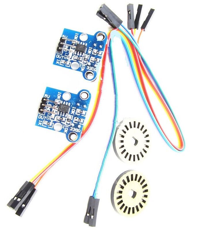 HC-020K Double Speed Measuring Sensor Module + Photoelectric Encoders Kit