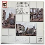  Beethoven: Sinfonien ~ Symphonies 4 & 5 / The London Classical Players, Roger Norrington (Reflexe)