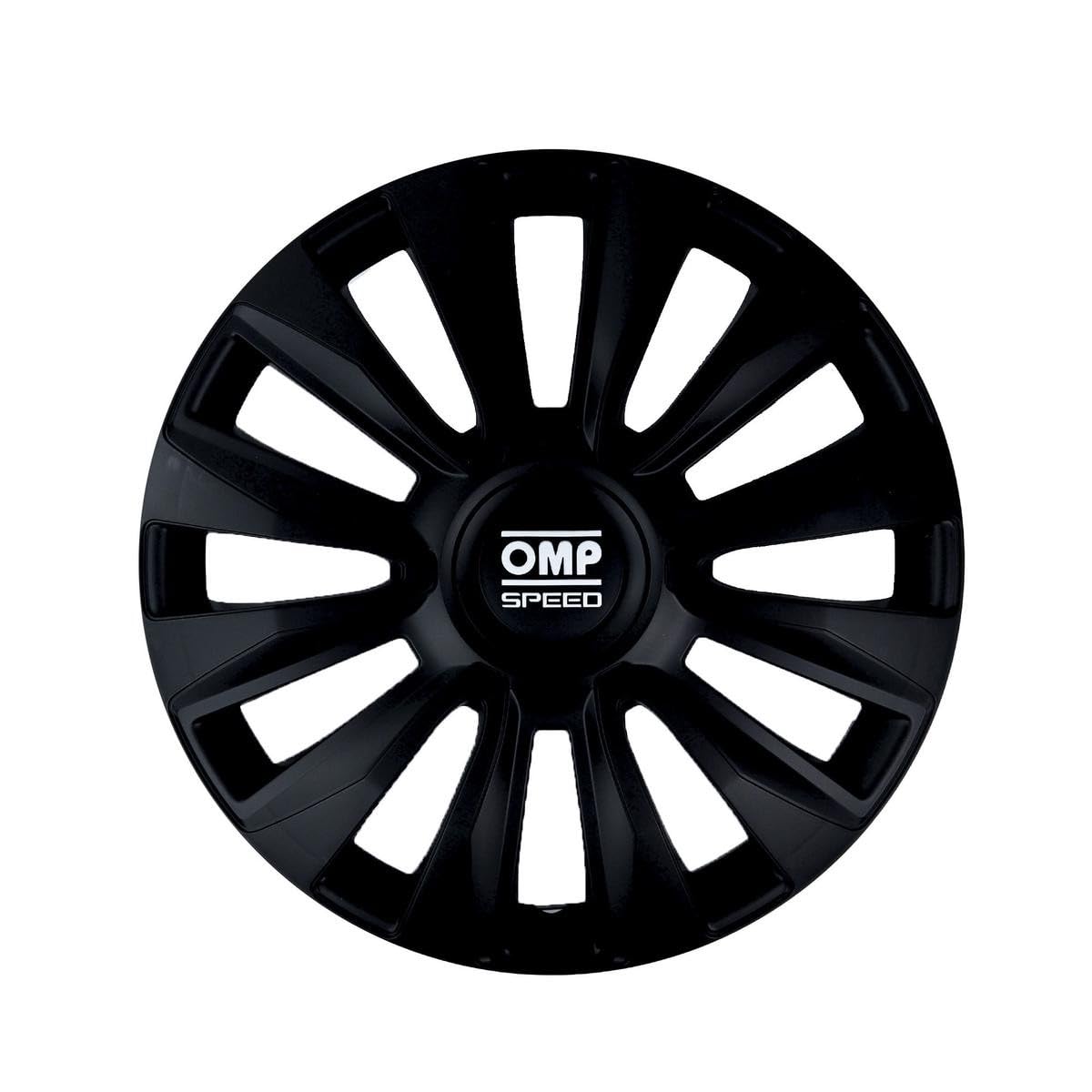 OMP SPEED SET 4 TAPACUBOS MAGNUM NEGRO 16 PULGADAS