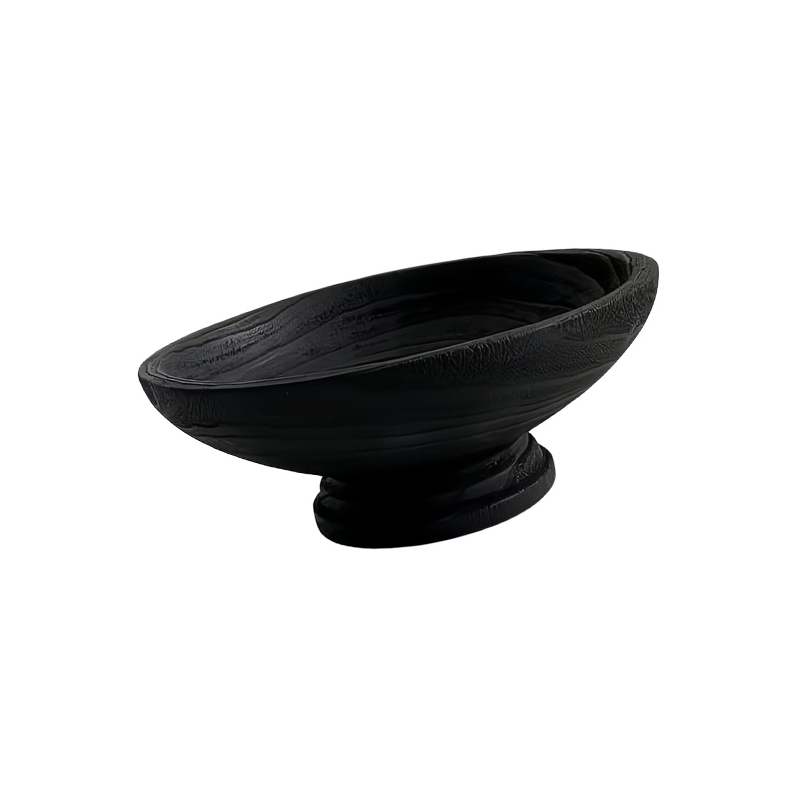 Centerpiece Wooden Fruit Bowl for Home Decor, Carved Wood Pedestal Bowl for Coffee Table Kitchen Counter Display Wooden Fruit Pedestal Serving Decorative Carved Wood Centerpiece Tray Coffee Table Home
