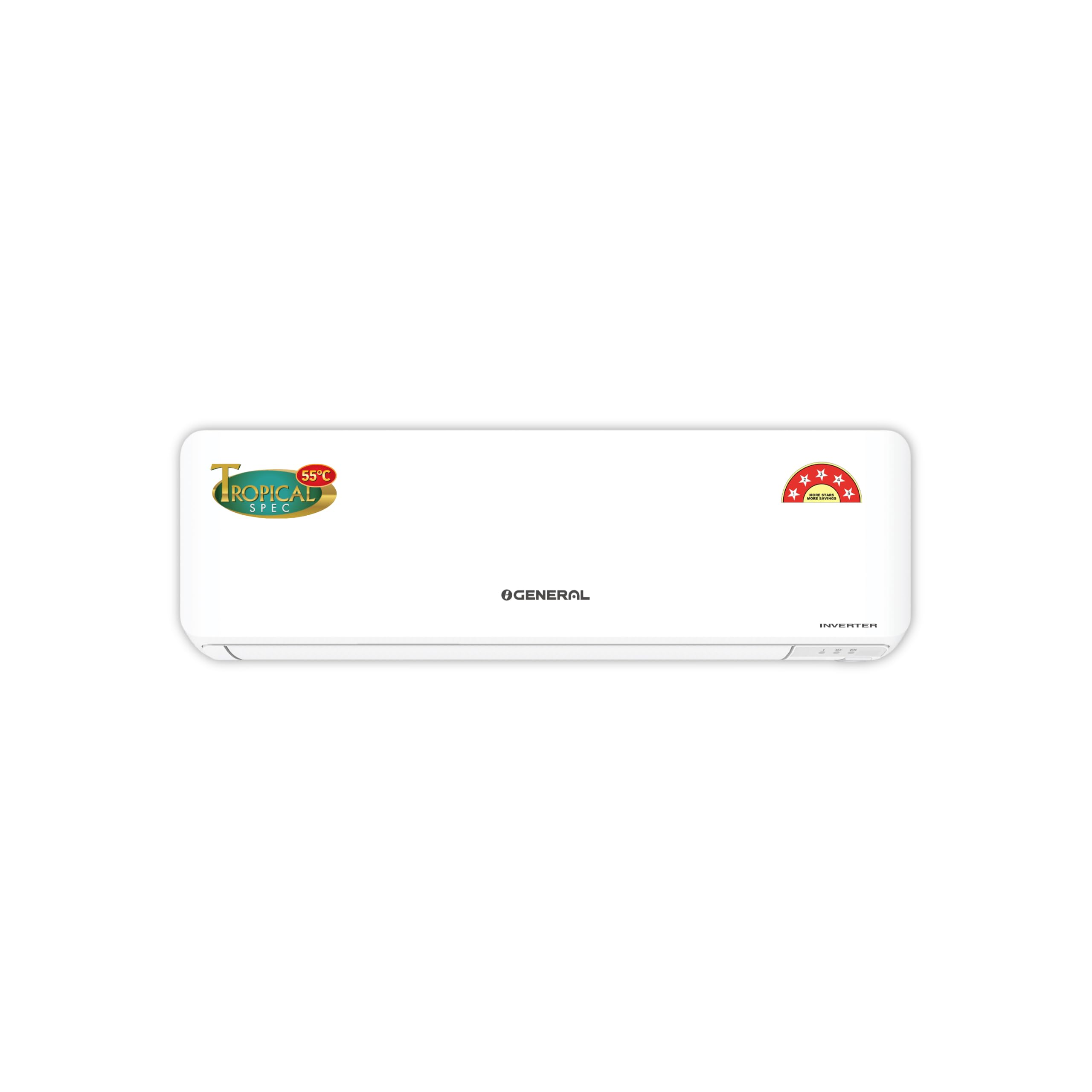 GENERAL 1 Ton 5 Star Inverter Split AC - Image 1
