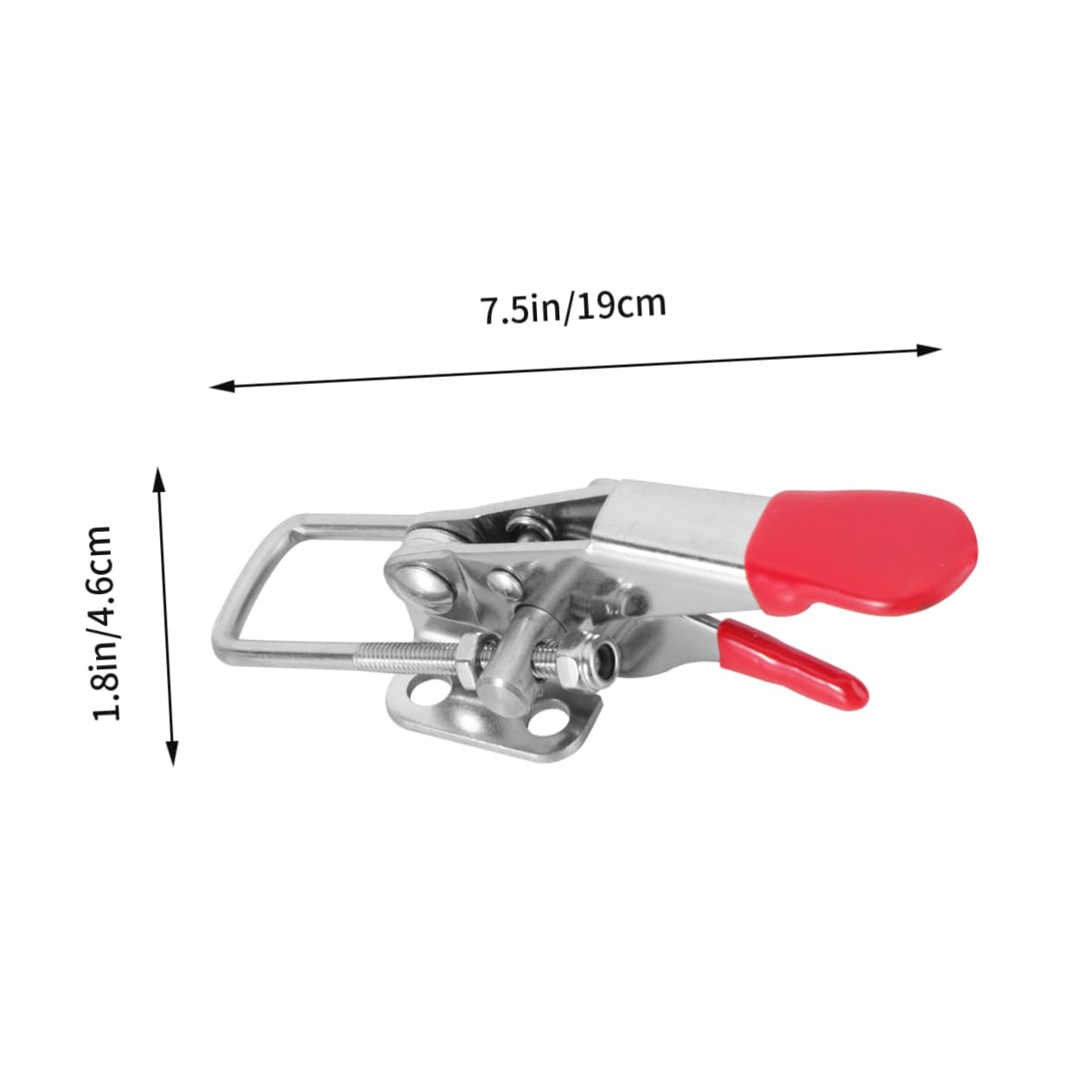 IWOWHERO Stainless Steel Toggle Latch Clamp Heavy Duty Box Buckle Clamps Adjustable for Cabinet Door Install