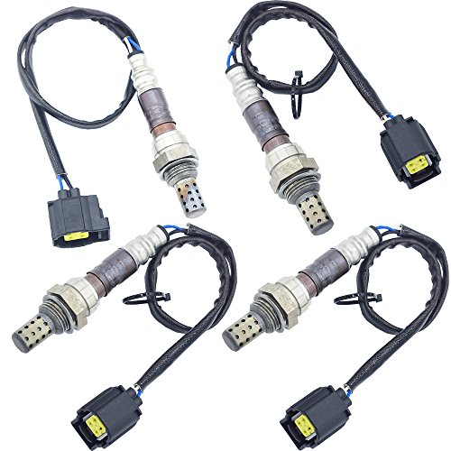 Guniang Oxygen Sensor for Jeep Grand Cherokee 2001 2002 2003 2004 4.7L Upstream + Downstream 4PCS