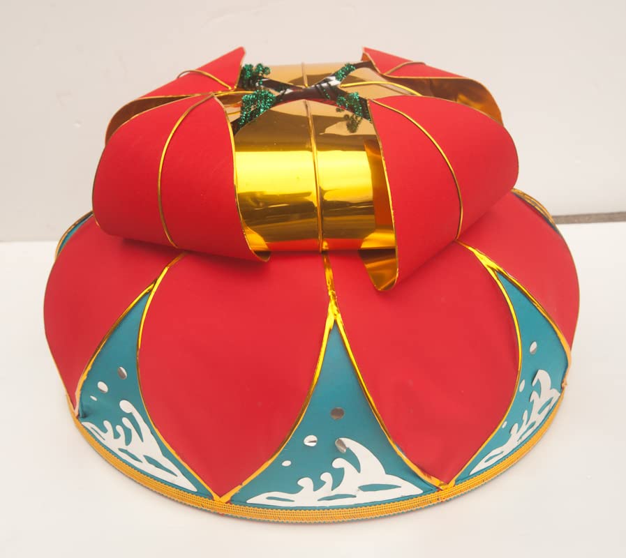 Amazon.co.jp: 琉球 花笠 舞踊 小道具 約50cm 民族衣装 日本舞踊 