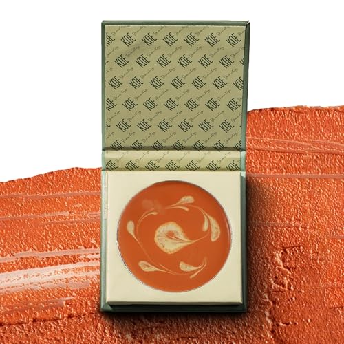 Image of Marbled Blush | Cream to Powder Blush Plus Highlighter | Peach Fuzz | Soft Peach For A Warm Flush | Long Lasting | All Skin Types