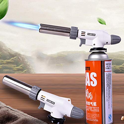 KKmoon Cozinhar Tocha De Gás De Cozinha Queimador De Maçarico Culinária Tocha De Butano Para Doces S