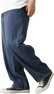 [LIMITED SELECT] (リミテッドセレクト) デニム バレルパンツ メンズ ワイドパンツ ジーンズ テーパード シルエット おしゃれ ゆったり