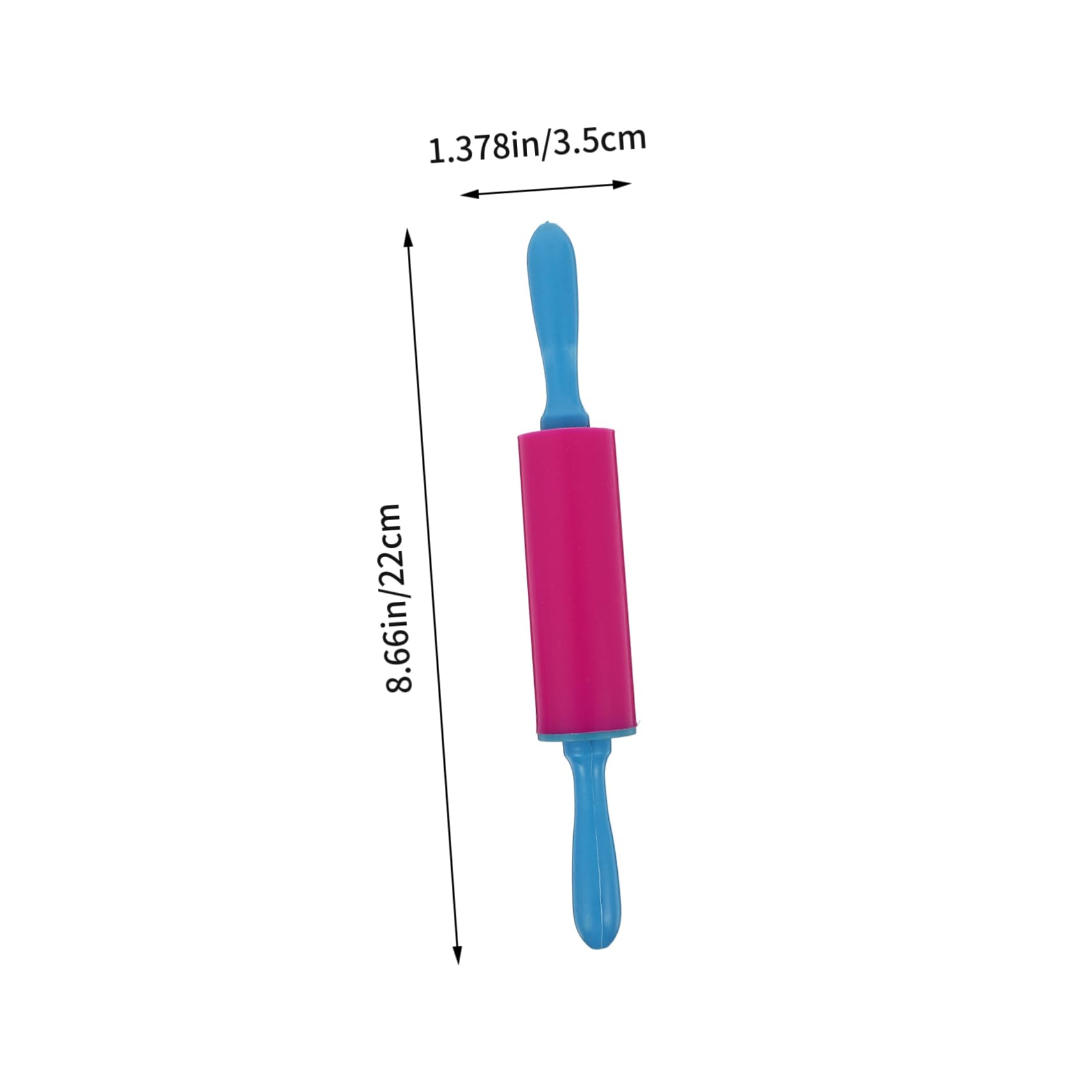 NAMOARLY 4pcs Clay Rolling Poles for Boys and Girls Handmade Modelling Clay Tools Diy Carving Supplies Random