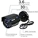 KKmoon Bullet Camera,Security Camera,1080P AHD Waterproof CCTV Camera,2.0MP 1/2.8’’ CMOS,30pcs 3.6mm Array,IR LEDs Night Vision,IR-Cut,Indoor Outdoor Security NTSC System