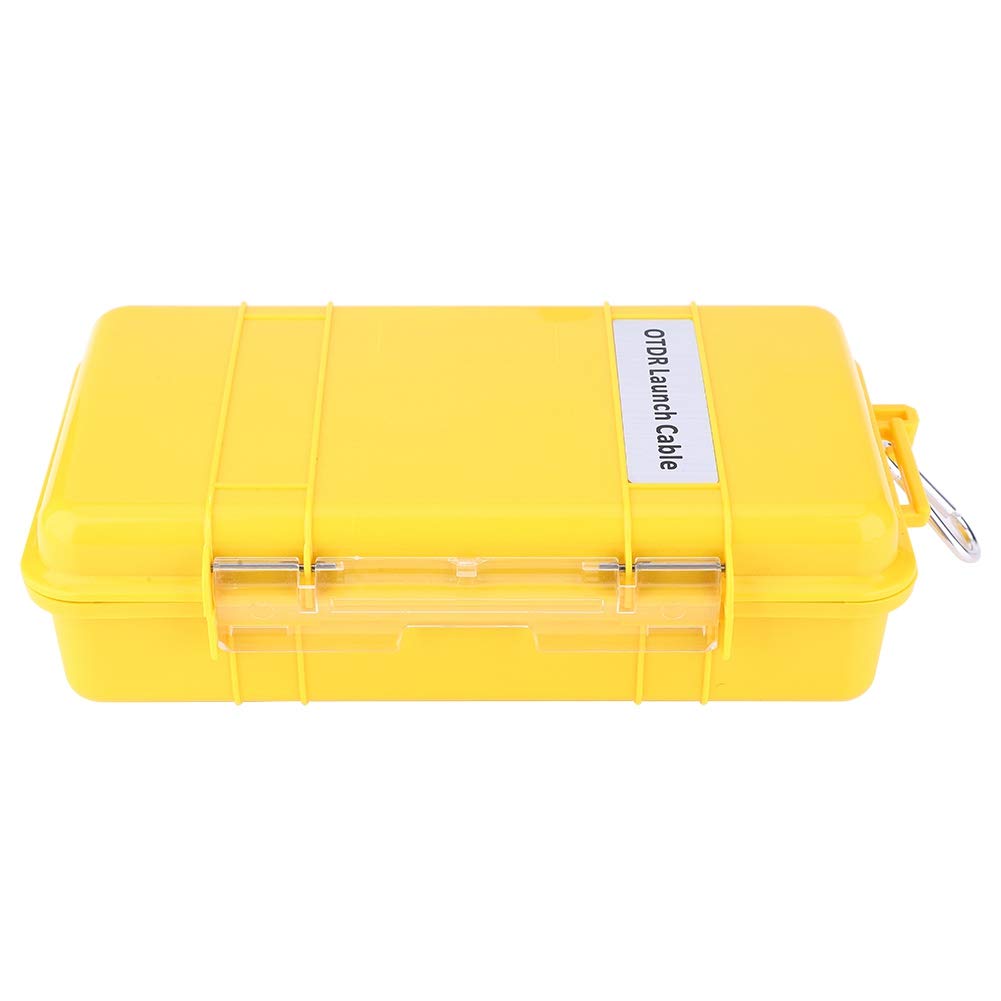 Vikye OTDR Launch Cable, OTDR Cable Box Optic Fiber Test Extension Cord SC/UPC-SC/UPC Single Mode with 2000M OTDR Extension Cord