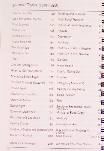 Diabetes Health Journal 0982169272 Book Cover