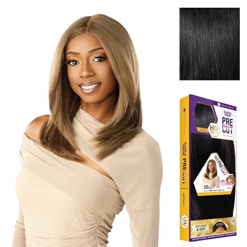 Sensationnel Butta Lace Precut Wig-Unit 21, 1 JETBLACK
