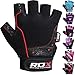 RDX Gym Weight Lifting Gloves Women Workout Fitness Ladies Bodybuilding Crossfit Breathable Powerlifting Wrist Support Strength Training Exercise