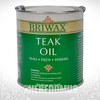 Briwax Teak Oil, 500 mL/16 oz.