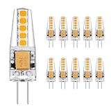 ★ Energiesparend - KOHREE G4 LED Birne verbraucht nur 2W, deren Leistung 20W Halogenlampe direkt ersetzen kann, wodurch sparen Sie 90% auf Stromrechnungen. Lebensdauer bis zu 30.000 Stunden, reduziert die Ersatzfrequenz der Lampe.