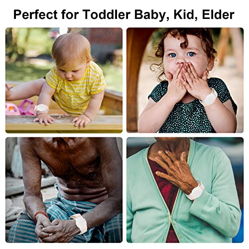 Image of Kids Wristband Compatible with Apple AirTag, Protective Case for Air Tag GPS Tracker Holder with Nylon Bracelet, Adjustable Anti Lost Watch Band for Toddler Child Elder