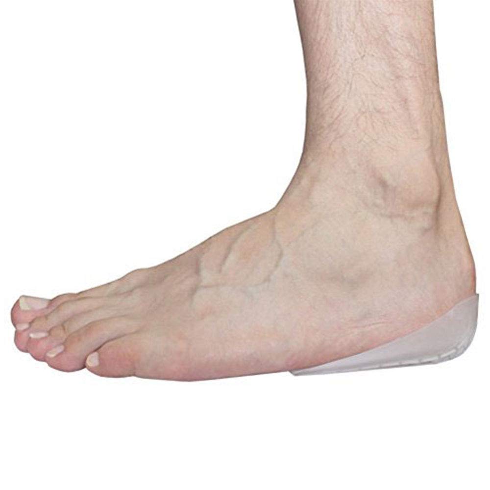 Pedimend Heel Support Cup (White) (3pairs - 6) - Support for Heel and Ankle - Reduces Pain / Fatigue and Swelling - Multi-layered Waffle Design Absorbs Shock - UNISEX - Foot Care