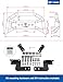 Tyger Auto TG-GD6N60158 Front Bumper Guard Fits 2005-2021 Nissan Frontier | Textured Black | Light Mount | Bull Bar