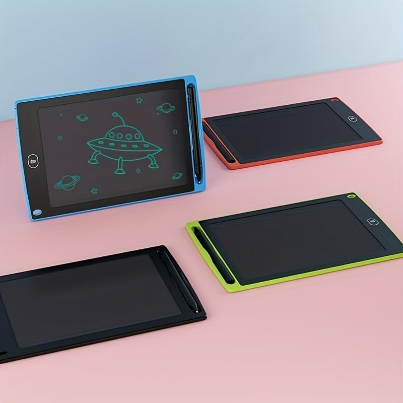 KOOPAO LCD Writing Tablet, 10.5 Inch Colorful Doodle Board, Electronic Drawing Pad, Travel Gifts for Kids Ages 3-8 Year Old Girls Boys - Black