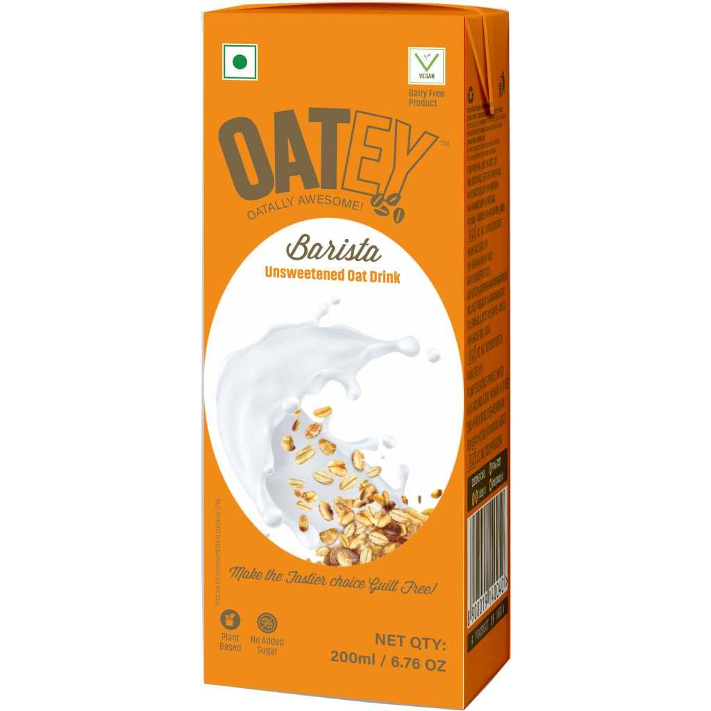 (Pack of 8) OATEY Oat Milk, Barista Grade - Unsweetened, Non-dairy, Vegan, Hormone Free, Nut free, No-added sugar, 200ml (Original Oat Milk) (B0B9Y59CJP) Amazon Price History, Amazon Price Tracker