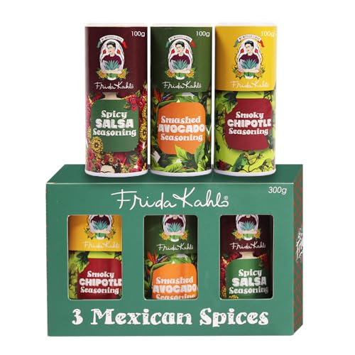 Frida Kahlo | Smokehouse Meets Mexican Spices & Seasoning - Juego de regalo de especias mexicanas de...