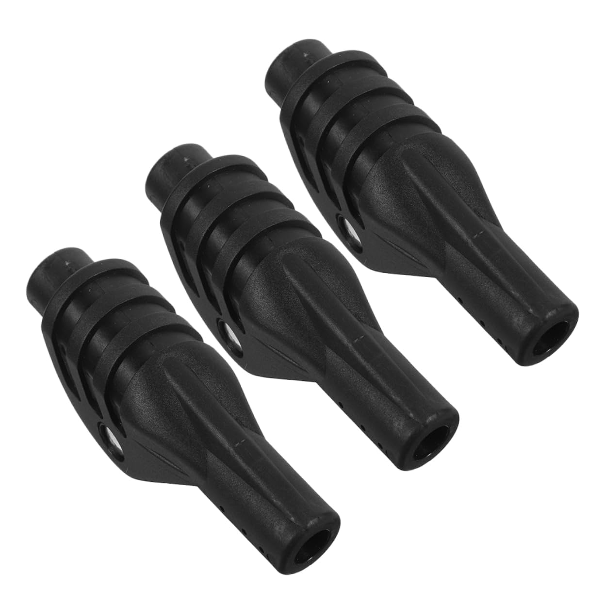 TOYANDONA Joint De Tente Glamping Soutien Accessoire De Tente Ajustable Joint De Bricolage pour Tige De Support Connecteur De Tige De Support De Tente Nylon Black